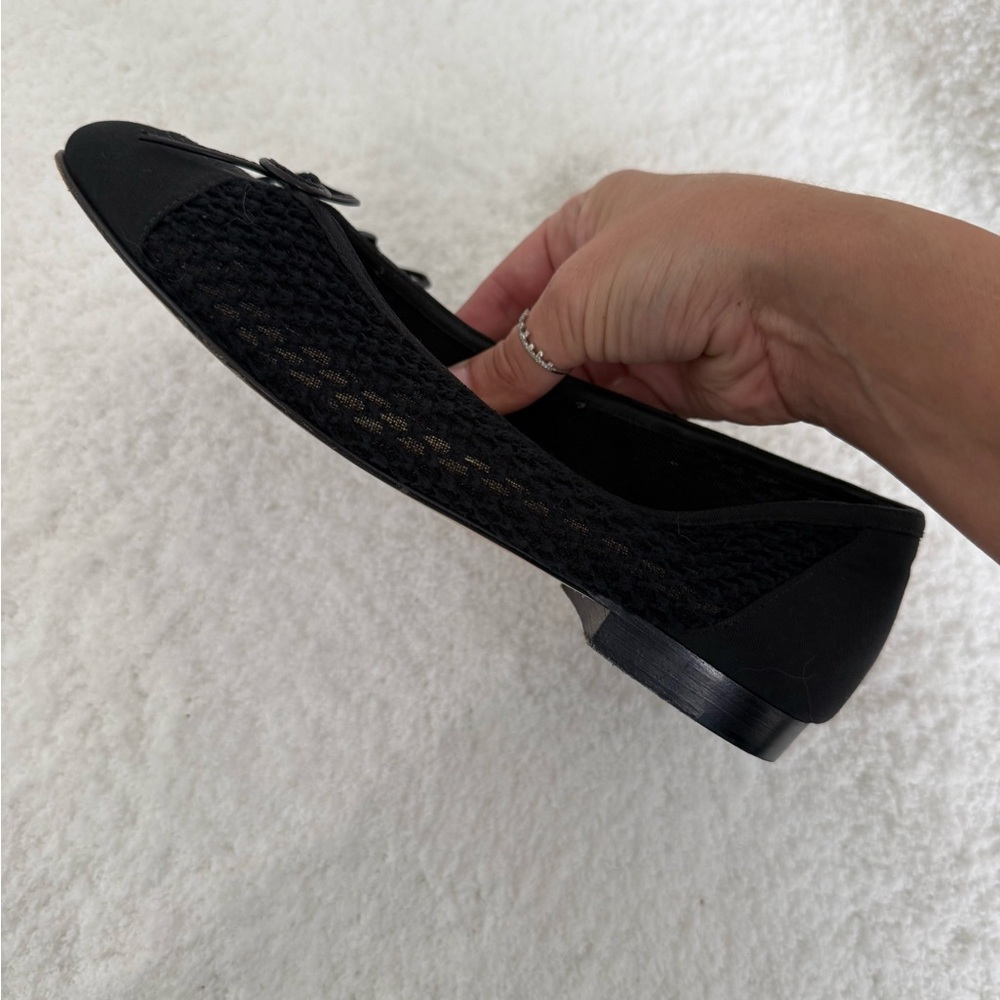 Chanel Black Ballerina Flats - Picture 3 of 8